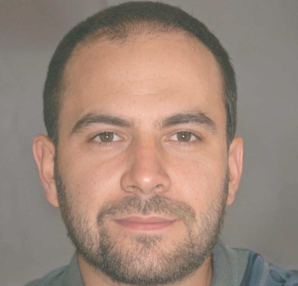 Felix reviewing budget details on tablet device